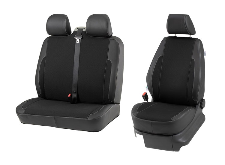 Bilklädsel framsäte 1+2 VW Crafter / MAN TGE 2017+