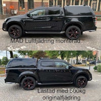 Luftfjädring manuell påfyllning VW Amarok 2011+