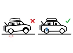 Lastfjädring bak Ford Focus kombi 2010-2018