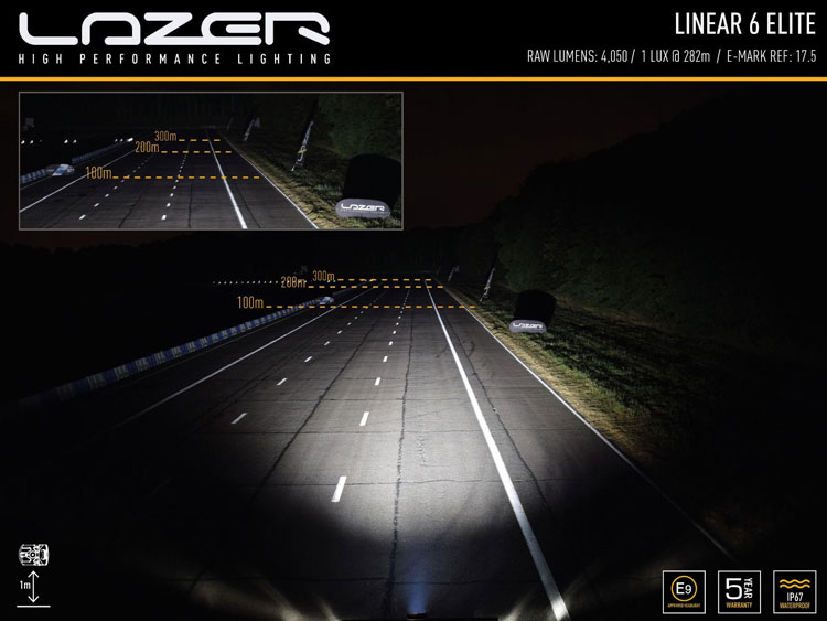 Lazer Linear-6 Elite LED ramp