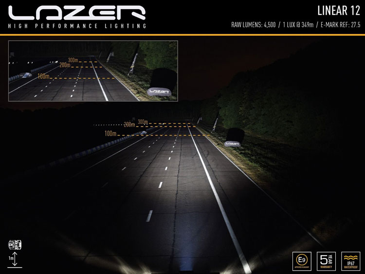 Lazer Linear-12 LED ramp
