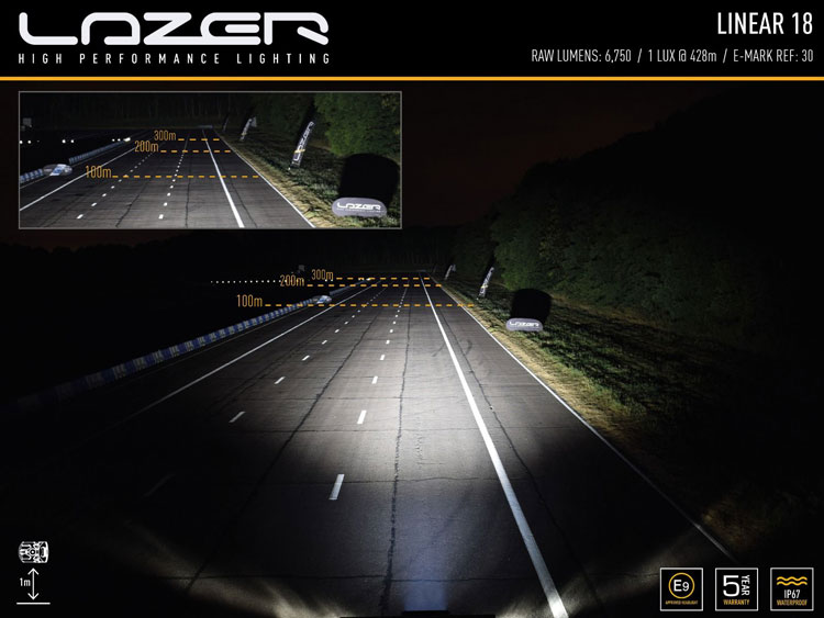 Lazer Linear-18 LED ramp