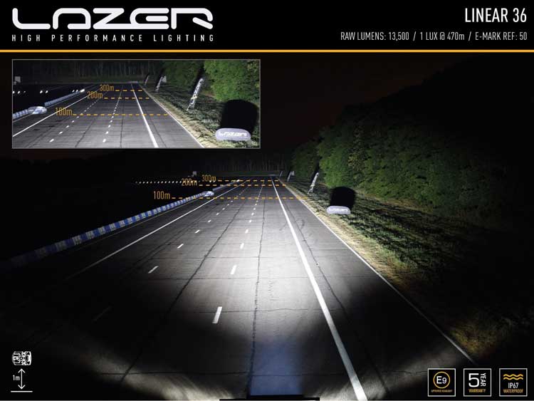 Lazer Linear-36 LED ramp