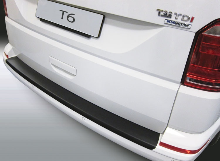 Stötfångarskydd svart VW T6 / T6.1 med endast baklucka