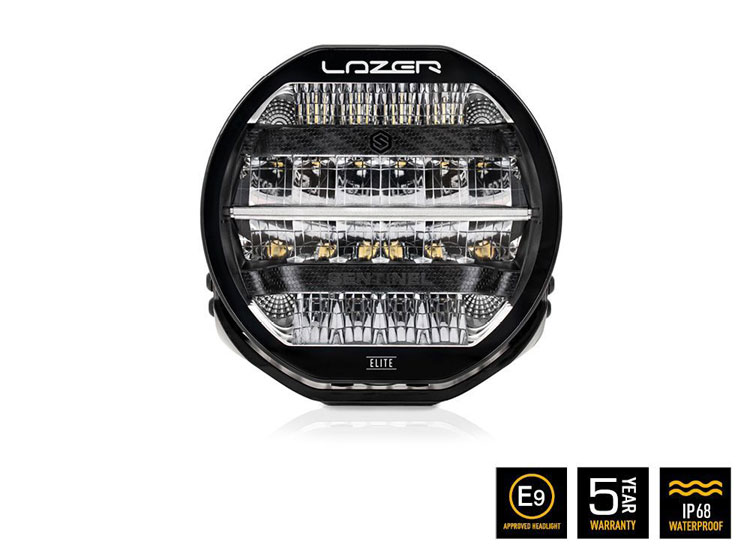 Lazer Sentinel Elite Black LED extraljus