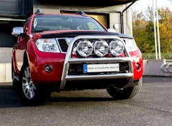 Hög frontbåge 76mm Nissan Navara 2010-2015