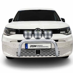 Frontbåge MediumBar för 3st extraljus VW Caddy 2020+