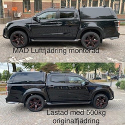 Luftfjädring Smart Air inkl. kompressor Isuzu D-Max 2021+