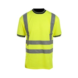 T-shirt gul varsel Klass 2