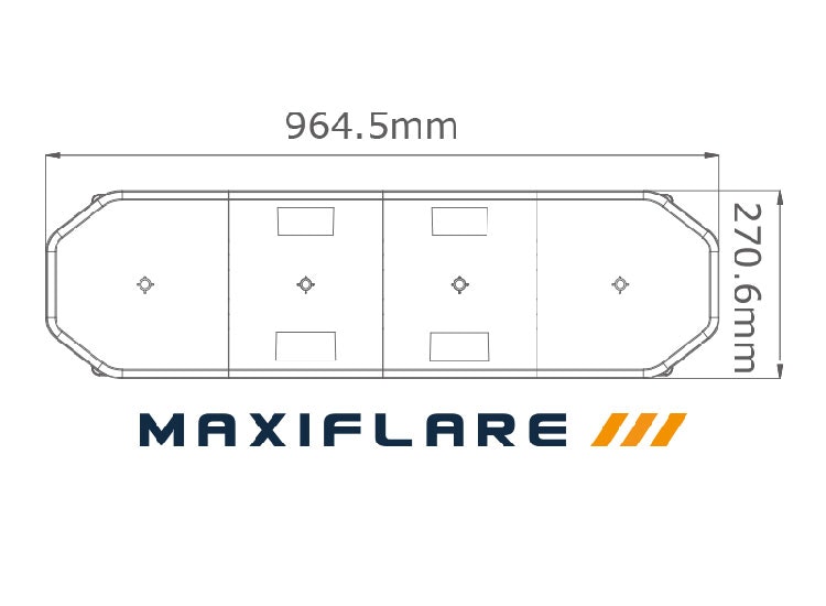 Blixtljusramp Maxiflare PRO 960 R65 R10