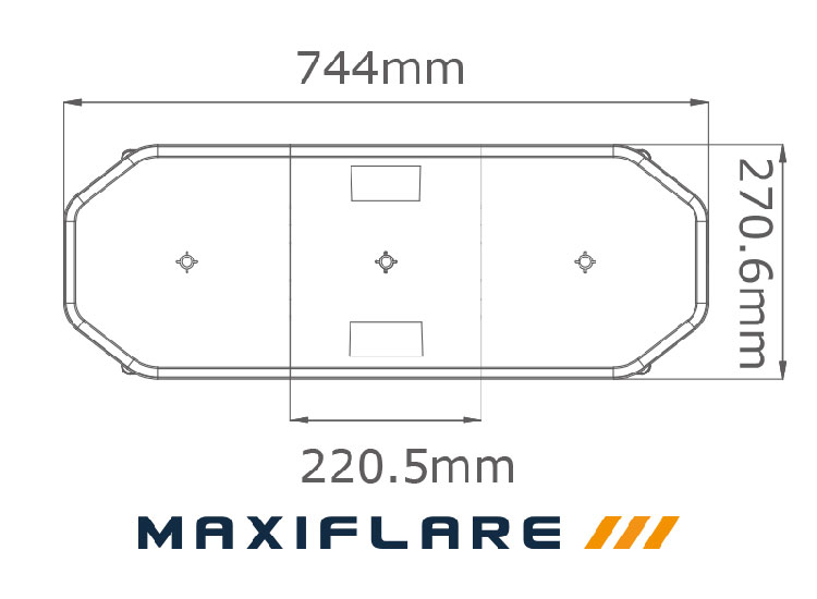 Blixtljusramp Maxiflare PRO 740 R65 R10