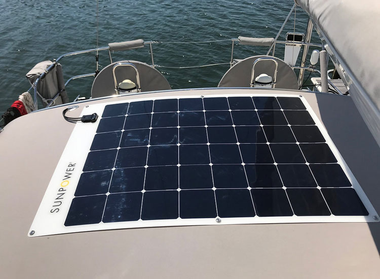 Sunpower 110W PV panel böjbar