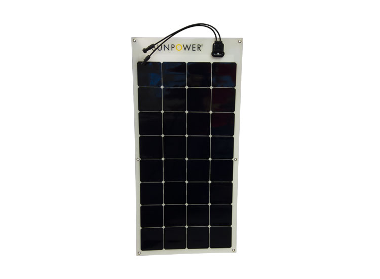 Sunpower 110W PV panel böjbar
