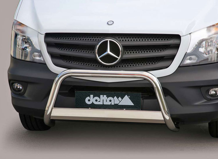 Frontbåge rostfri Delta 4x4 Mercedes Sprinter 2018+