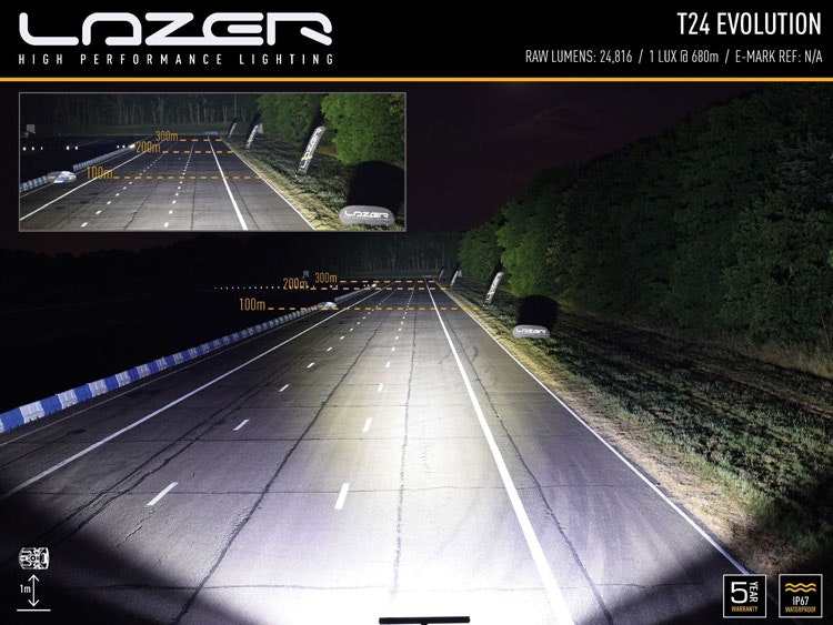 Lazer T24 Evolution 40 tums LED ramp
