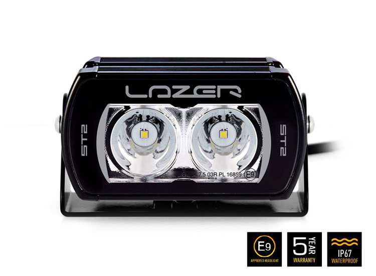 Lazer ST2 Evolution 4,9 tums LED ramp