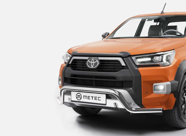 Frontrör Cityguard inkl. hasplåt Toyota Hilux 2021+