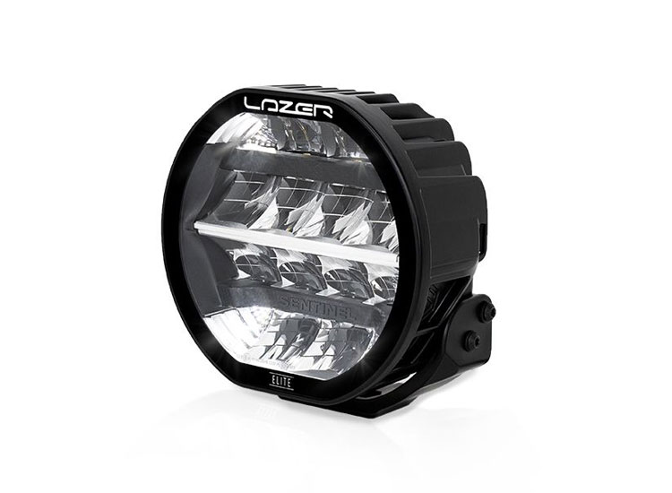 Lazer Sentinel Elite 7 tums LED extraljus med positionsljus
