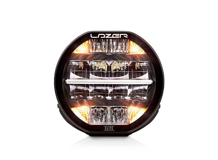 Lazer Sentinel Elite 7 tums LED extraljus med positionsljus
