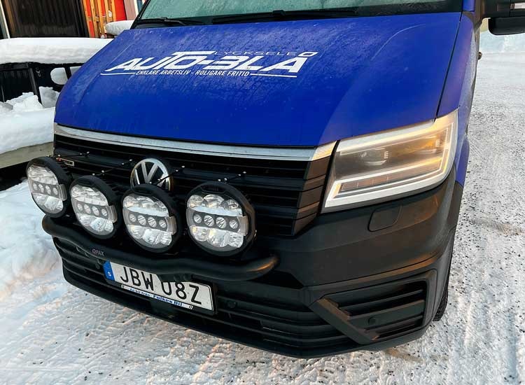 Q-light extraljusbåge VW Crafter / MAN TGE 2017+