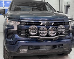 Q-light extraljusfäste Chevrolet Silverado 2021+