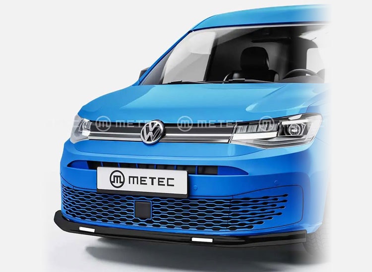 Frontrör Metec DRL LED Svart VW Caddy 2021+