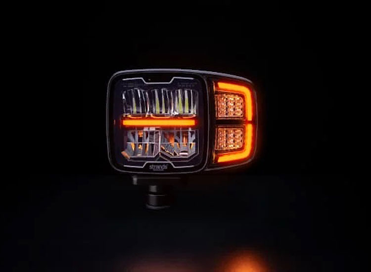 Plogbelysning HI-LO LED med blinkers