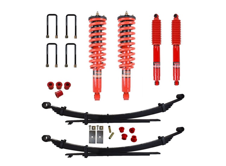 Pedders höjningssats EHD 600kg+ 40mm Isuzu D-Max 2017-2020