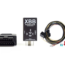 XBB Dongle & PowerUnit komplett kit med kablage