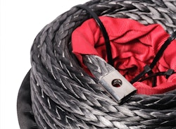 SaberPro® Svart enkelflätat vinschrep 30m