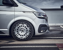 Twin Monotube Projekt Borstad silver AT20 9X20 ET45 VW T5 / T6 / T6.1 / Amarok