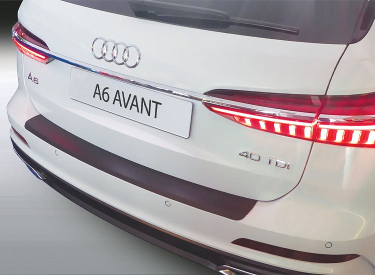 Stötfångarskydd svart Audi A6 Avant 2018+