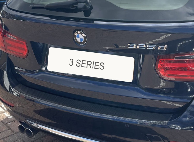 Stötfångarskydd svart BMW 3-serien F31 2012-2019