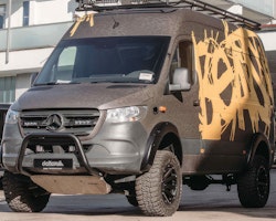 Frontbåge basic 76mm svart Delta 4x4 Mercedes Sprinter 2018+