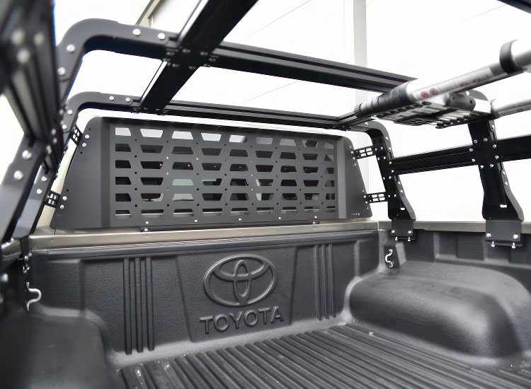 Bakrutesskydd till Bed Rack för Toyota Hilux Revo 2020+