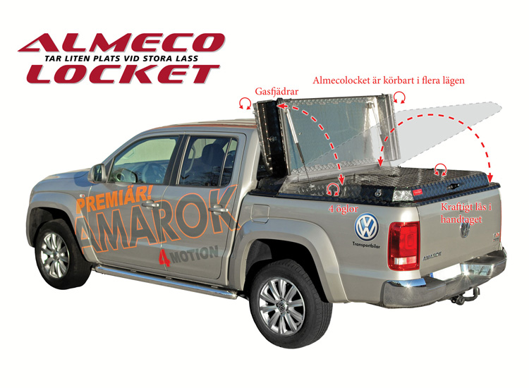 Flaklock Almeco VW Amarok 2010-2020