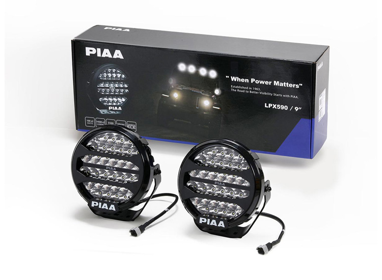 PIAA LPX590 9" LED extraljuspaket E-märkt