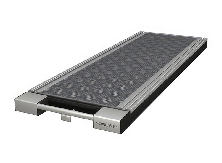 Lastsläde Modul-System med integrerade T-spår 486x1296mm