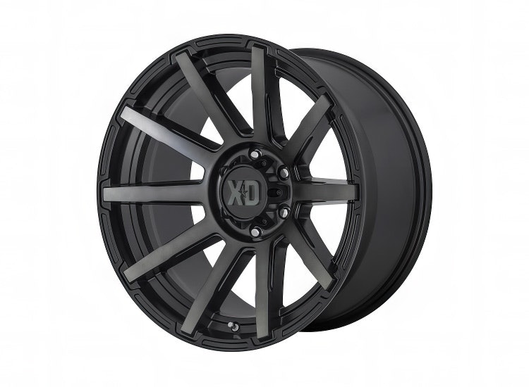 XD847 SATIN BLACK WITH GRAY TINT 9X20 6X139,70 ET18 CB106,3