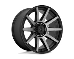 XD847 SATIN BLACK WITH GRAY TINT 10X22 6X139,7 ET12 CB106,1