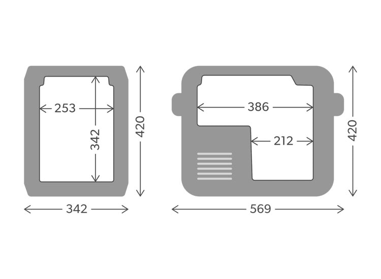 Dometic CFX3 25 Kompressorkylbox