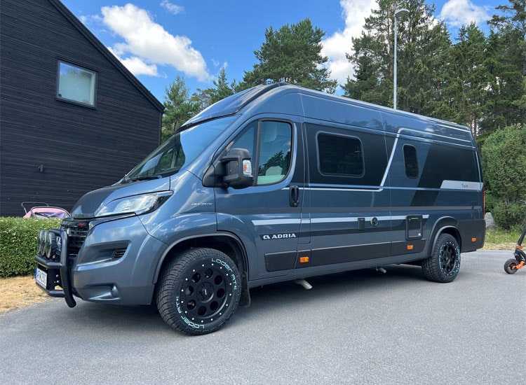 Höjningssats 35mm fram och 50mm bak Ducato / Jumper / Boxer / Movano