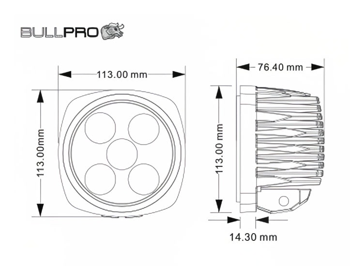 BullPro Centum 100W 6000K