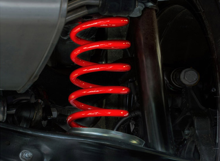 Sänkningssats fram & bak 35 / 30mm Ford Mustang V8 2014+