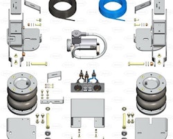 Luftfjädring inkl. kompressor Sprinter / Crafter 5,0T