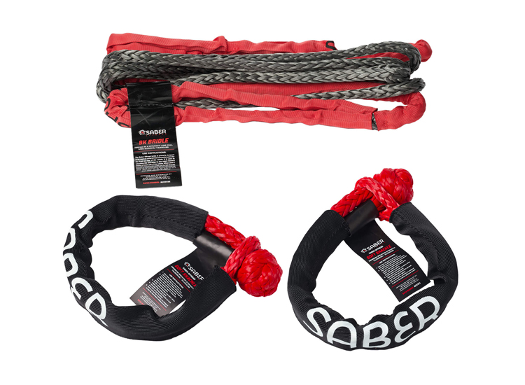 10mm SaberPro bridle & twin 15K soft shackle kit