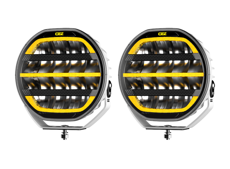 2-Pack OZZ XR2 P9 tum vit LED extraljus