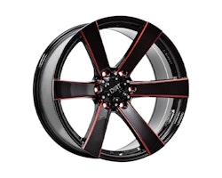 DIRT A.T D91 GLOSSBLACK 9.5X20 6X139,7 ET18 CB106.1 Amarok / Ranger 2023+