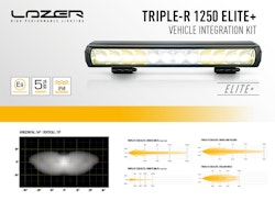Extraljuskit Lazer Triple-R 1250 Elite+ gen 2 Ford Ranger Wildtrak 2023+