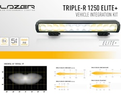 Extraljuskit Lazer Triple-R 1250 Elite+ gen 2 Ford Ranger Wildtrak 2023+